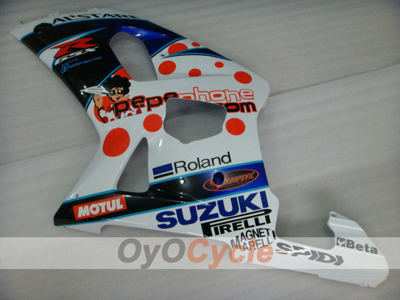 Left & Right Side Fairing For Suzuki 01-03 GSXR600 #OYO87908219