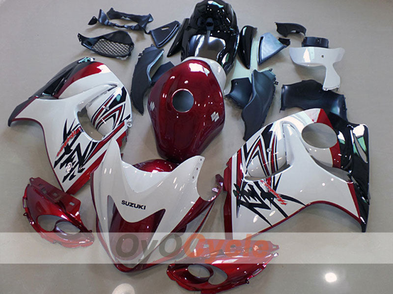 Injection Fairing kit for 08-20 GSXR1300 Hayabusa - Red, White - Others #OYO87904721 Main image