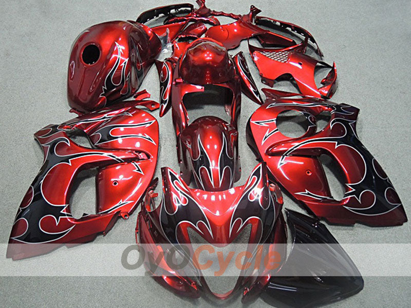 Injection Fairing kit for 08-20 GSXR1300 Hayabusa - Red, Black - Others #OYO87904722 Main image