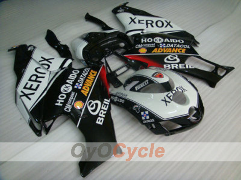 Injection Fairing kit for 05-06 Ducati 999 - White, Black - Xerox #OYO87902381