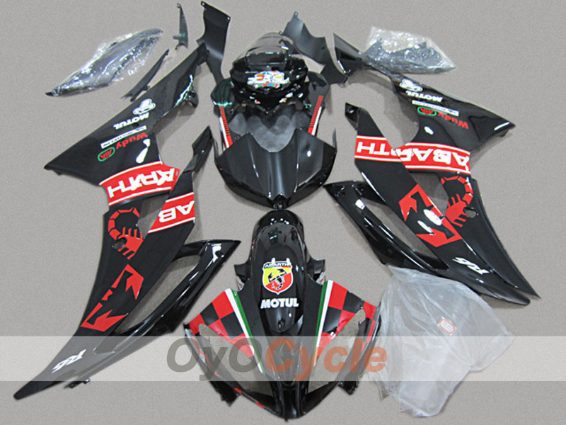 Injection Fairing kit for 08-16 YZF-R6 - Black - MOTUL #OYO87904742 Main image