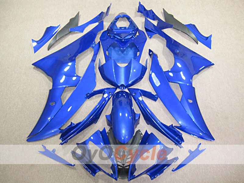 Injection Fairing kit for 08-16 YZF-R6 - Blue, Grey - Others #OYO87904749 Main image