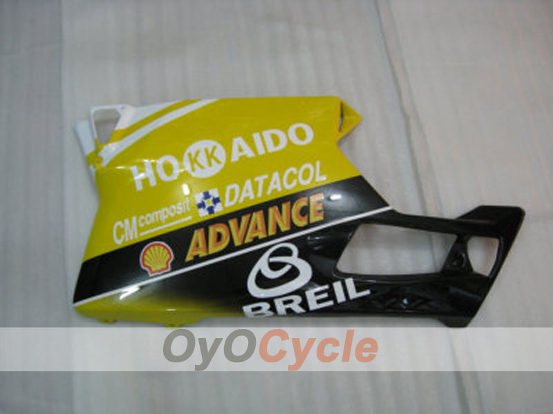 Injection Fairing kit for 05-06 Ducati 749 - Yellow, White - Xerox #OYO87902164
