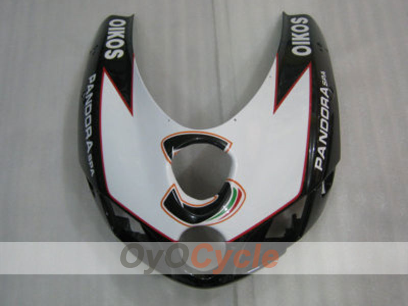 Injection Fairing kit for 05-06 Ducati 999 - White, Black - Sterilgarda #OYO87902378