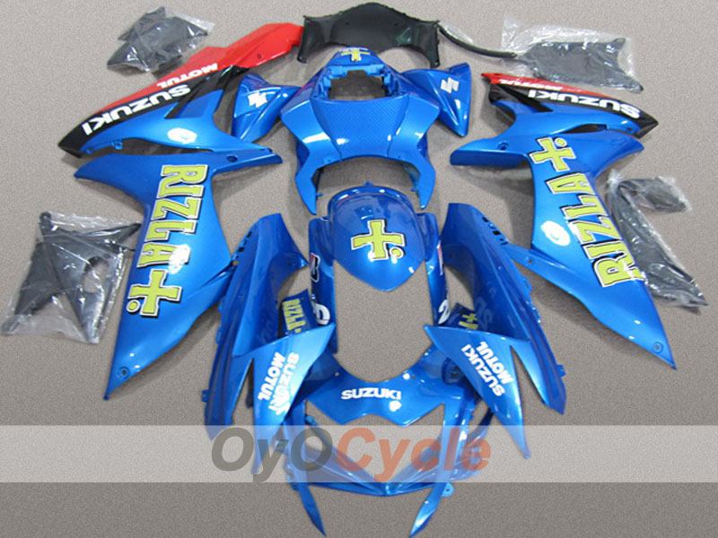 Injection Fairing kit for 11-26 GSX R600 - Blue - Rizla+ #OYO87904695 Main image