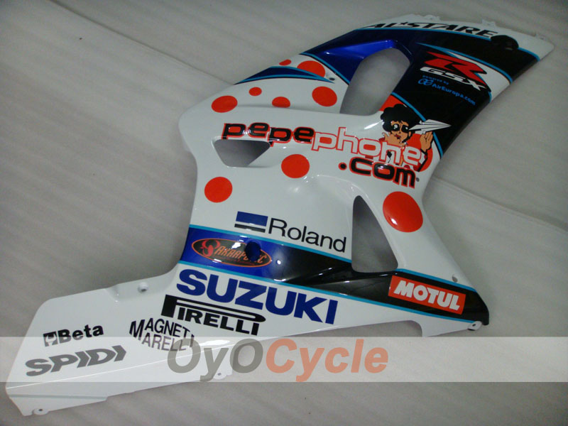 Left & Right Side Fairing For Suzuki 01-03 GSXR600 #OYO87908219