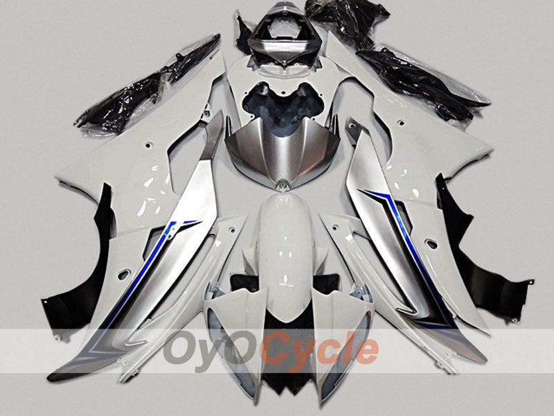 Injection Fairing kit for 08-16 YZF-R6  - White - Factory Style #OYO87904751