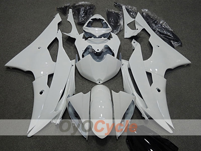 Injection Fairing kit for 08-16 YZF-R6 - White - Factory Style #OYO87904753