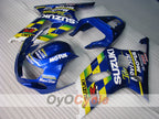 Injection Fairing kit for 01-03 GSX R600 - Blue - MOTUL #OYO87905083