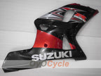 Injection Fairing kit for 01-03 GSX R600 - Red, Black - Factory Style #OYO87901069