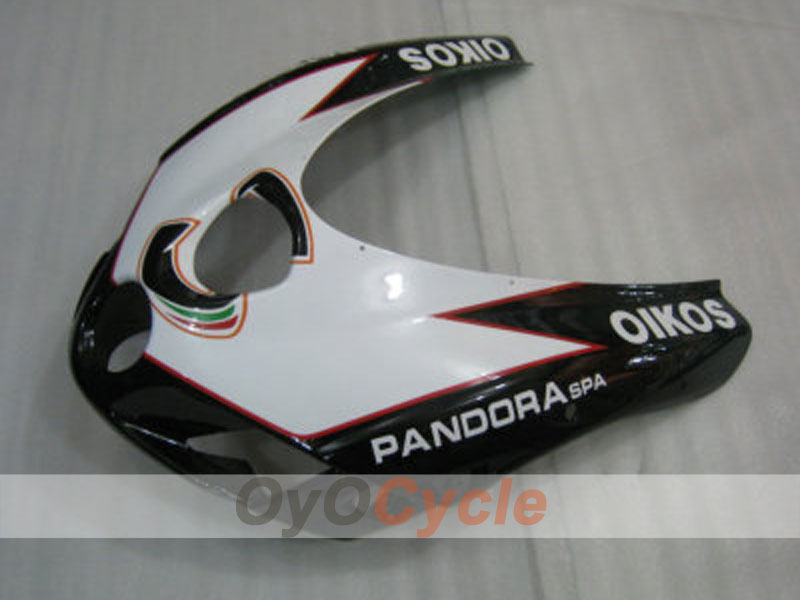 Injection Fairing kit for 05-06 Ducati 999 - White, Black - Sterilgarda #OYO87902378