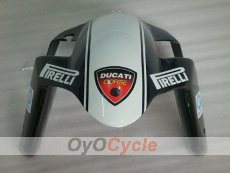 Injection Fairing kit for 05-06 Ducati 999 - White, Black - Xerox #OYO87902381