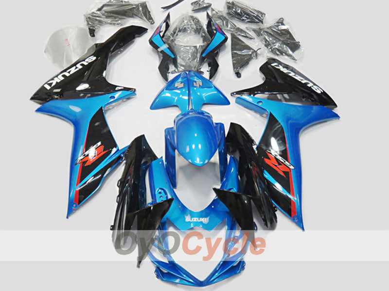 Injection Fairing kit for 11-26 GSX R600 - Blue, Black - Factory Style #OYO87904696 Main image