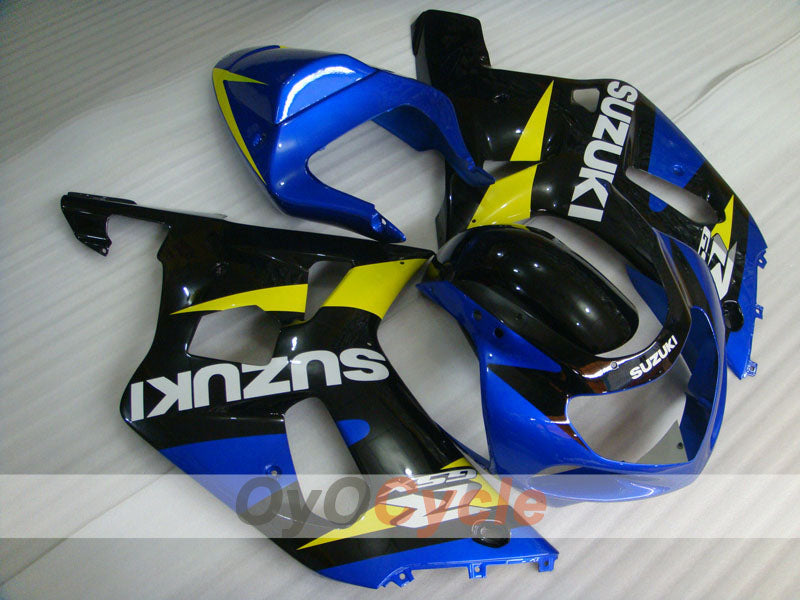 Injection Fairing kit for 00-02 GSX R1000 - Blue, Black - Factory Style #OYO87905200 Main image