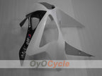 Injection Fairing kit for 03-04 NINJA ZX-6R - White, Black - Monster #OYO87901810