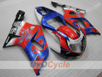 Injection Fairing kit for 00-03 GSX R750 - Red, Blue - Corona #OYO87901027