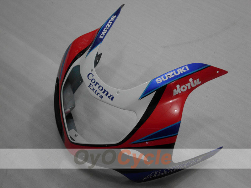 Injection Fairing kit for 01-03 GSX R600 - Red, Blue - Corona #OYO87901030