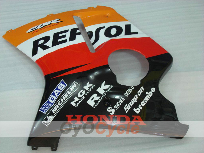 Injection Fairing kit for 96-07 CBR1100XX - Red, Black - Repsol #OYO87902816 Secondary image