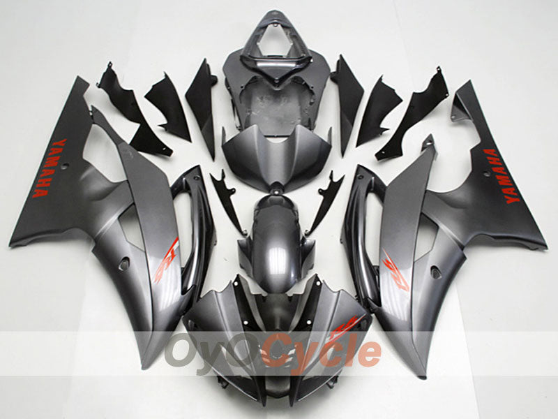 Injection Fairing kit for 08-16 YZF-R6 - Grey - Factory Style #OYO87904735 Main image