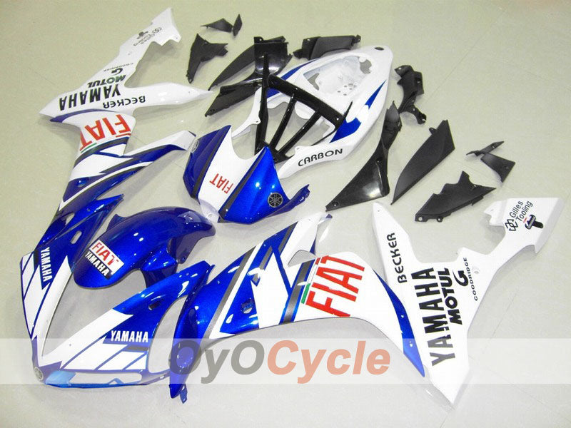 Injection Fairing kit for 04-06 YZF-R1 - Blue, White - FIAT #OYO87900821 Main image