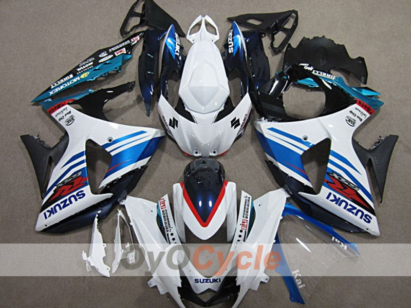 Injection Fairing kit for 09-16 GSX R1000 - Blue, White, Black - Factory Style #OYO87904702