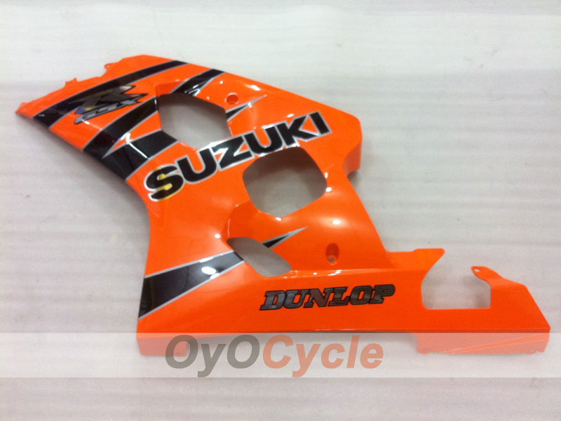 Injection Fairing kit for 04-05 GSXR600 - Orange, Black - Factory Style #OYO87901207