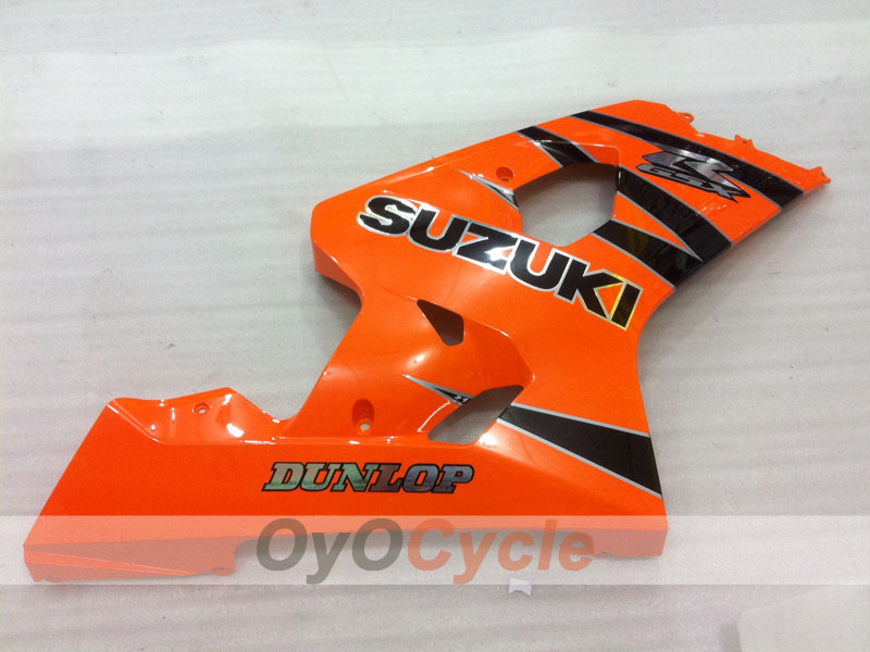 Injection Fairing kit for 04-05 GSXR600 - Orange, Black - Factory Style #OYO87901207