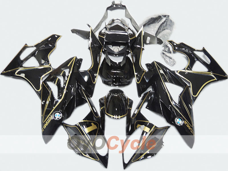 Injection Fairing kit for 09-14 BMW S1000RR - Black - Factory Style #OYO87904685