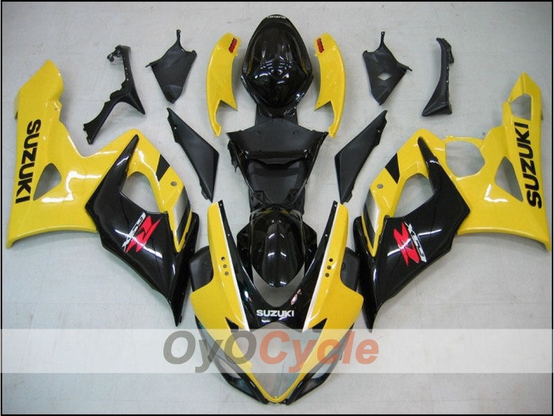 Injection Fairing kit for 05-06 GSX R1000 - Yellow, Black - Factory Style #OYO87902005