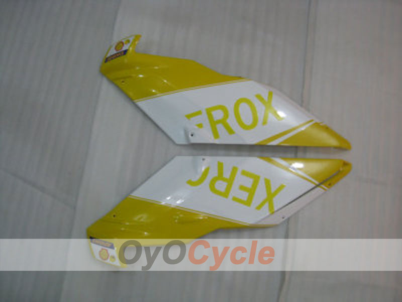 Injection Fairing kit for 05-06 Ducati 749 - Yellow, White - Xerox #OYO87902164
