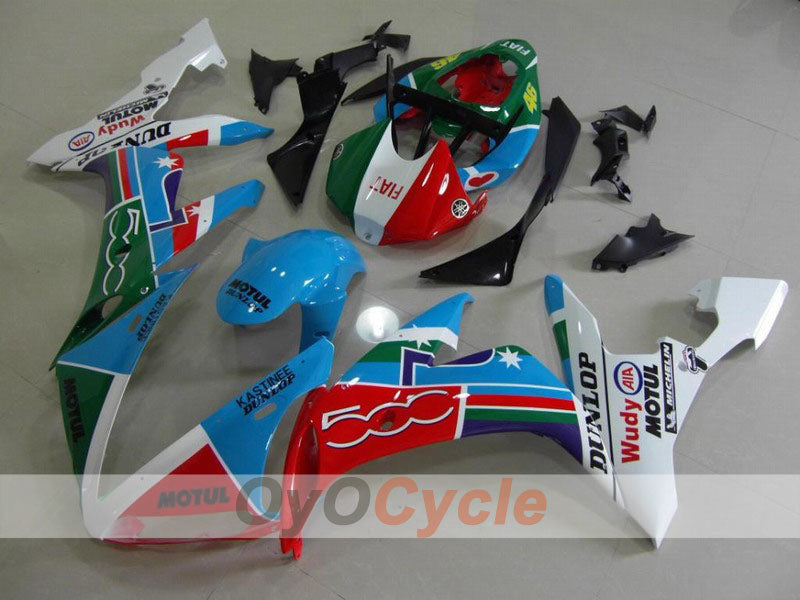 Injection Fairing kit for 04-06 YZF-R1 - Multicolour - DUNLOP, FIAT, MOTUL #OYO87900820 Main image