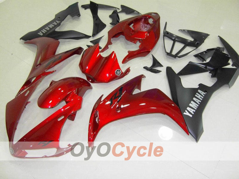 Injection Fairing kit for 04-06 YZF-R1 - Red, Black, Matte - Factory Style #OYO87900836