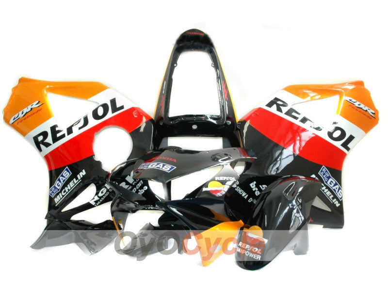 Injection Fairing kit for 02-03 CBR900RR 954 - Red, Black - Repsol #OYO87902751