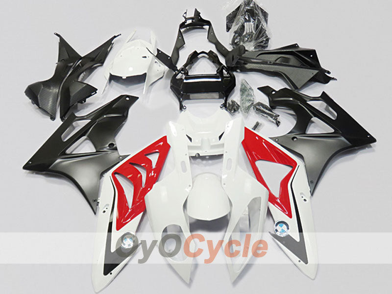 Injection Fairing kit for 09-14 BMW S1000RR - Red, White, Black - Factory Style #OYO87904687