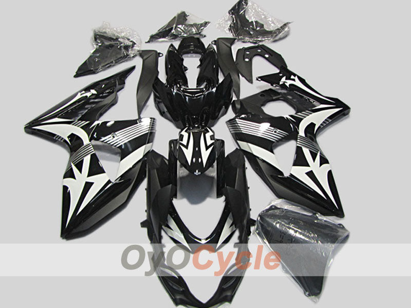 Injection Fairing kit for 09-16 GSX R1000 - White, Black - Others #OYO87904705 Main image