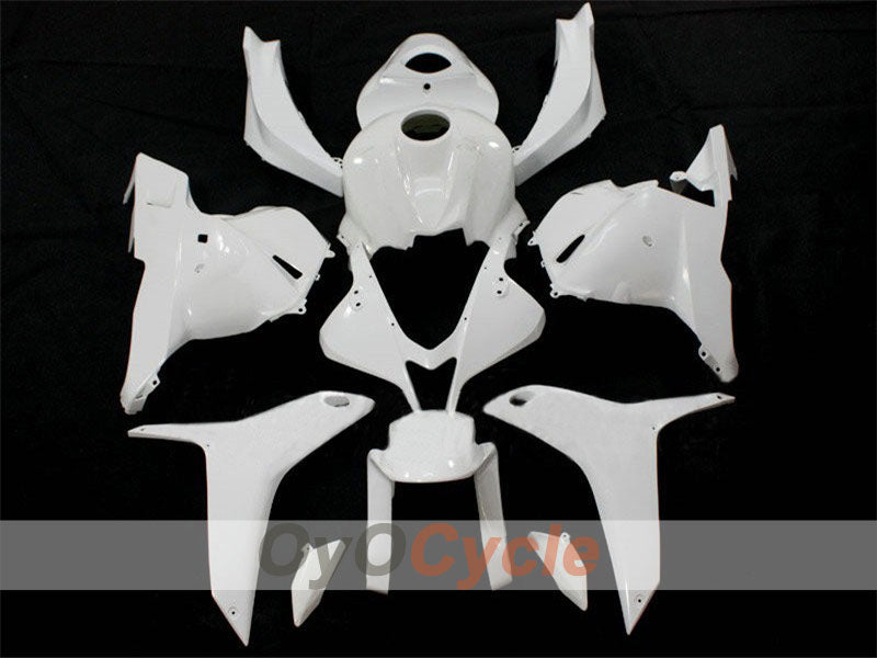 Unpainted Injection Fairing kit for 09-12 CBR600RR - White - Factory Style #OYO87902489 Main image