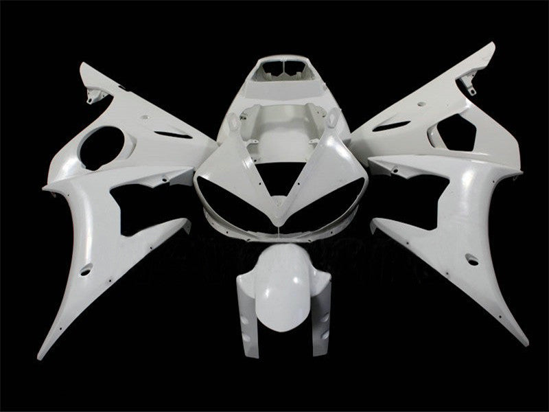 Unpainted Injection Fairing kit for 03-04 YZF-R6 - White - Factory Style #OYO87902497 Main image
