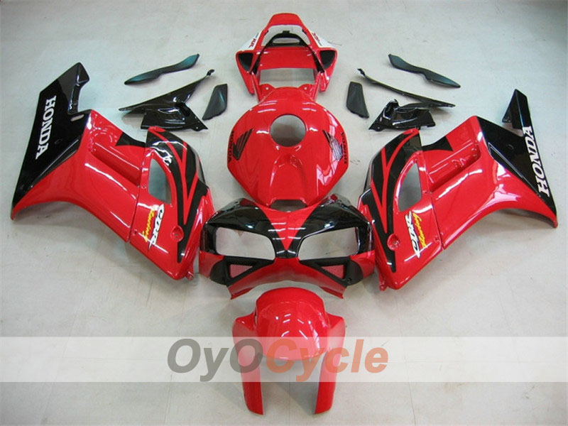 Injection Fairing kit for 04-05 CBR1000RR - Red, Black - Factory Style #OYO87900518