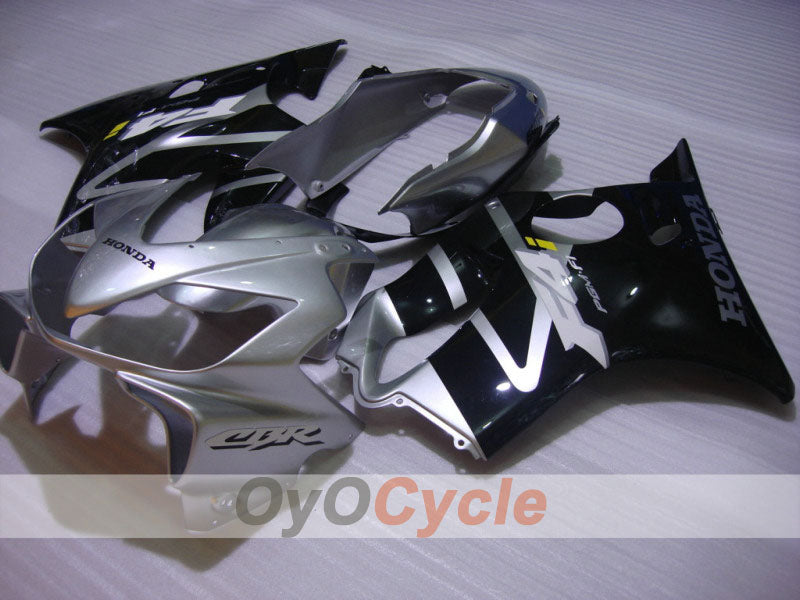 Injection Fairing kit for 04-07 CBR600F4i - Black, Silver - Factory Style #OYO87900205