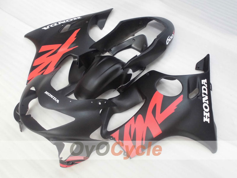 Injection Fairing kit for 99-00 CBR600F4 - Red, Black, Matte - Factory Style #OYO87900117