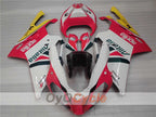 Fairing kit for 03-06 Aprilia RSV1000R - Red, White - Factory Style #OYO87902410