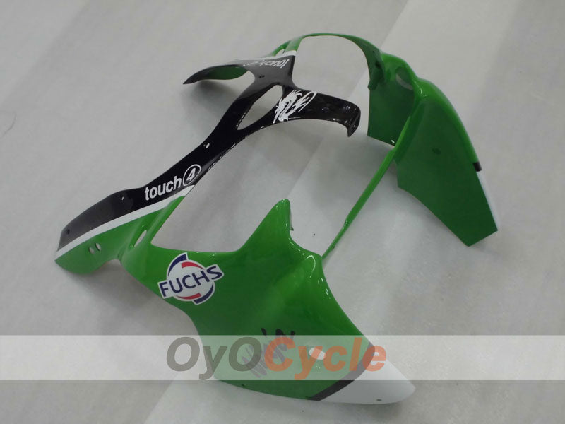Injection Fairing kit for 00-02 NINJA ZX-6R - Green, Black - Nakano #OYO87901730