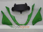 Injection Fairing kit for 00-02 NINJA ZX-6R - Green, Black - Nakano #OYO87901730