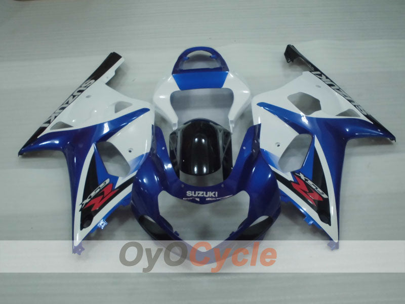 Injection Fairing kit for 01-03 GSX R600 - Blue, White - Factory Style #OYO87905098