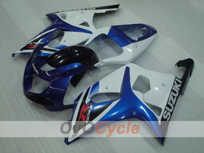 Injection Fairing kit for 00-02 GSX R1000 - Blue, White - Factory Style #OYO87905199 Secondary image