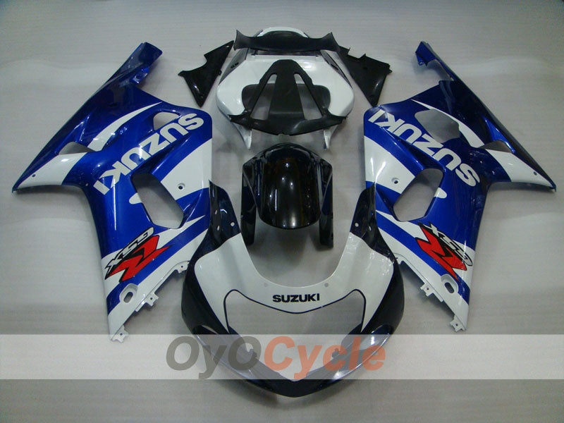 Injection Fairing kit for 01-03 GSX R600 - Blue, Black - Factory Style #OYO87905089