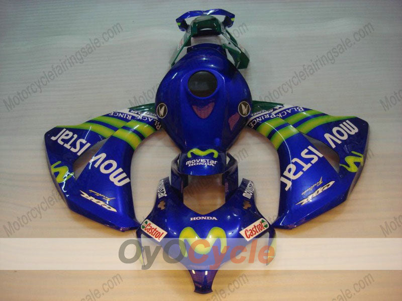 Injection Fairing kit for 08-11 CBR1000RR - Yellow, Blue - Movistar #OYO87900701 Main image
