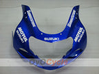 Injection Fairing kit for 00-03 GSX R750 - Blue, White - MOTUL #OYO87905142