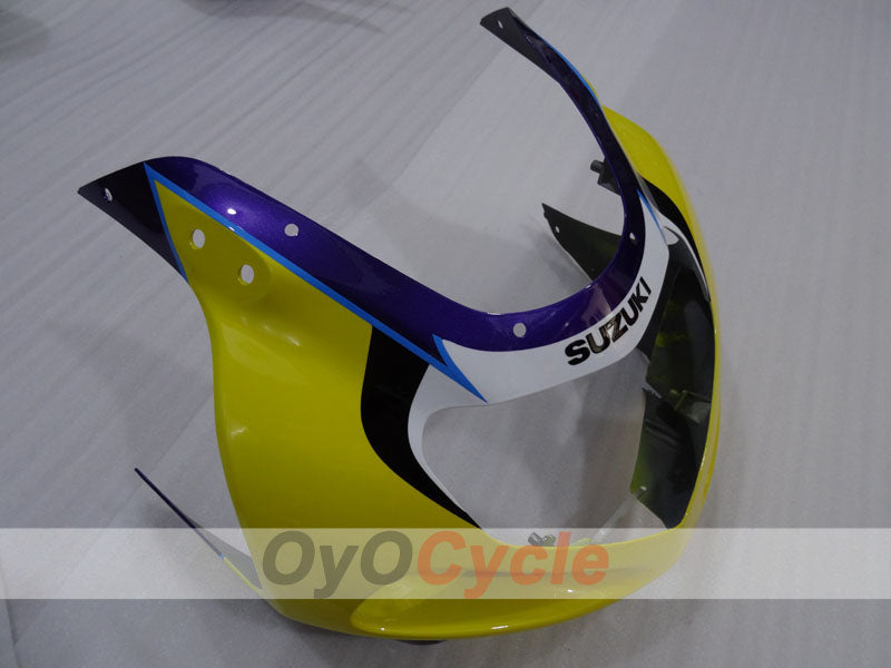 Injection Fairing kit for 01-03 GSX R600 - Yellow, Purple - Factory Style #OYO87905080