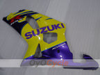 Injection Fairing kit for 01-03 GSX R600 - Yellow, Purple - Factory Style #OYO87905080